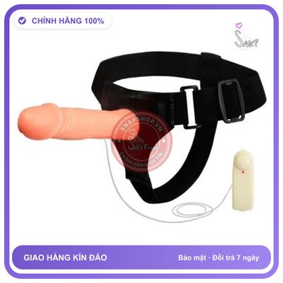 Dương Vật Giả Có Dây Đeo Cho Cặp Đôi Rung Baile chính hãng - silicone cao cấp, chất liệu an toàn cho da, dễ vệ sinh - giao hàng che tên kín đáo