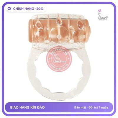 Vòng Rung Đeo Dương Vật Dây Mỏng chính hãng - silicone cao cấp, chất liệu an toàn cho da, dễ vệ sinh - giao hàng che tên kín đáo