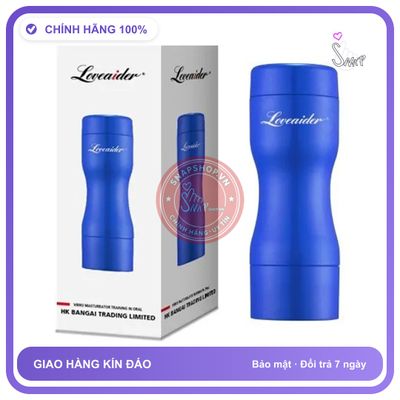 Âm Đạo Giả Đèn Pin Loveaider Nhật Bản Rung 10 Chế Độ chính hãng - 10 chế độ rung, silicone y tế, chất liệu an toàn cho da - giao hàng che tên kín đáo