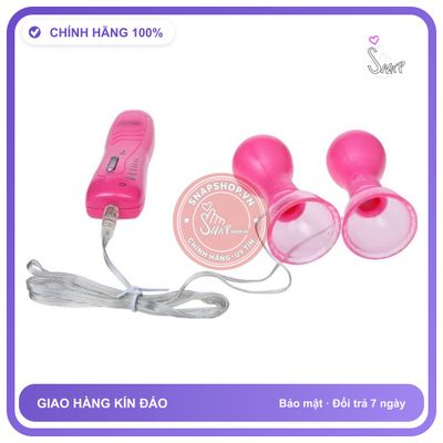 Máy Massage Ngực Nhật Bản chính hãng - silicone mềm, chất liệu an toàn cho da, dễ vệ sinh - giao hàng che tên kín đáo