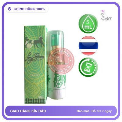 Chai Xịt Lạnh Thái Lan Longtime - Kéo Dài 5ml chính hãng - kéo dài thời gian, chiết xuất thảo dược, thấm nhanh không nhờn rít - giao hàng che tên kín đáo