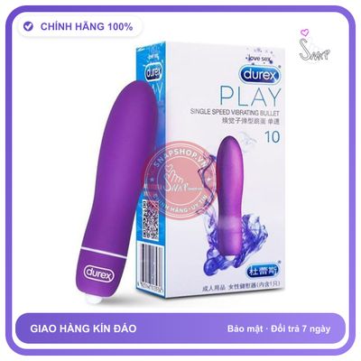 Que Rung Mini Durex Play Massage Kích Thích Điểm G chính hãng - silicone mềm mại, chất liệu an toàn cho da, dễ vệ sinh - giao hàng che tên kín đáo