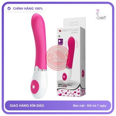 Máy Massage Điểm G Cao Cấp PRETTYLOVE Daniel Rung Theo Âm Thanh chính hãng - 30 chế độ rung, silicone y tế, chất liệu an toàn cho da - giao hàng che tên kín đáo