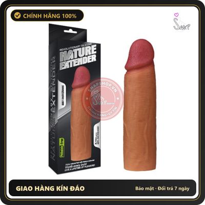 (Che Tên) Bao Cao Su Đôn Dên 2.5cm Siêu Mềm Nature Extender Lovetoy (MS3) 326466 - Snapshop