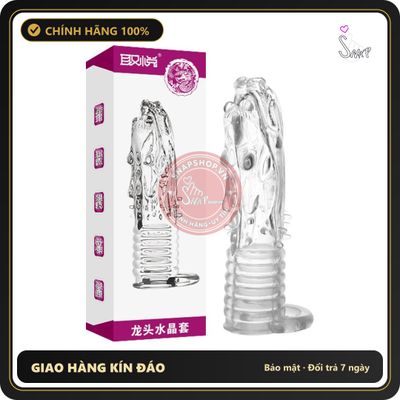 (Che Tên) Bao Cao Su Đôn Dên Aichao Cao Cấp Hình Đầu Rồng 326489 - Hàng Mới Về