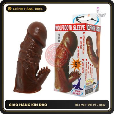 (Che Tên) Bao Cao Su Đôn Dên Baile Nâu Wolftooth Sleeve 5 Inch 326492 Bảo Mật Tuyệt Đối