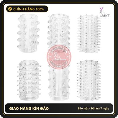 (Che Tên) Bao Cao Su Đôn Khúc Giữa Silicon Vỉ 6 Cái 328456 Hộp Trắng Kín