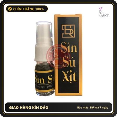 (Che Tên) Sìn sú xịt 6ml, sìn sú nước xịt kéo dài thời gian quan hệ Cao Cấp Bảo Đảm