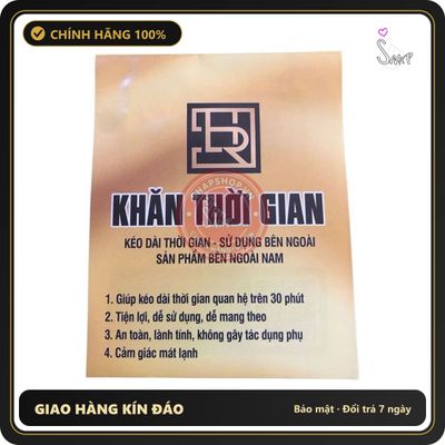 (Che Tên) Khăn Thời Gian Hỗ Trợ 24/7