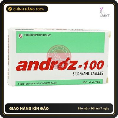 (Che Tên) Viên Uống Hỗ Trợ Phái Mạnh Androz 100 - Snapshop