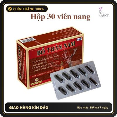 (Che Tên) Viên Uống Hỗ Trợ Phái Mạnh Bổ Thận Nam - Hộp 30 Viên - Snapshop