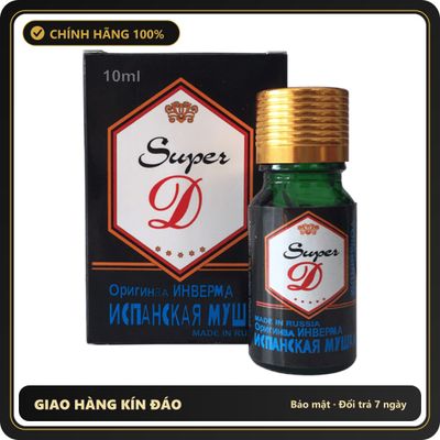 (Che Tên) Nước Kích Thích Nữ Super D - Chính Hãng Nga 10ml Bảo Mật Tuyệt Đối