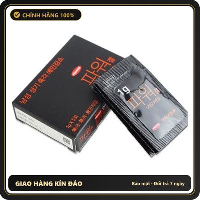 (Che Tên) Gel Hàn Quốc Power 1gram Hanmi – Kéo Dài Thời Gian - Hộp 5 Gói Cao Cấp Bảo Đảm