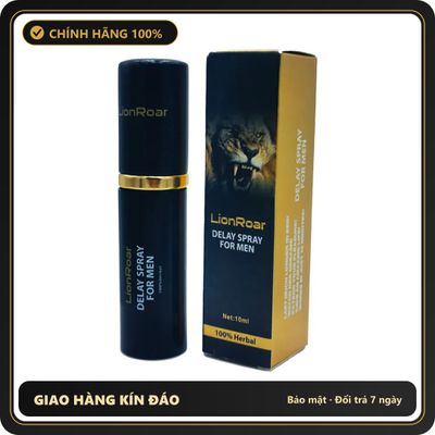 (Che Tên) Xịt Thơm Cơ Thể USA - Lion Roar – 10ml Hộp Trắng Kín
