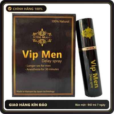 (Che Tên) Xịt khử mùi kéo dài TG Vipmen tinh chất tự nhiên dung tích 10ml - chính hãng - Hàng Mới Về