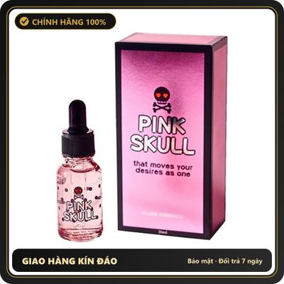 (Che Tên) Serum Tăng Khoái Cảm & Chăm Sóc Vùng Kín Pink Skull Hỗ Trợ 24/7
