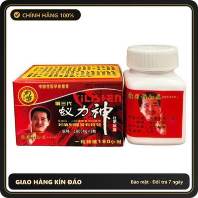 (Che Tên) Nghị Lực Thần Tăng Cường Sinh Lực – Chính Hãng YiLiShen - Hàng Mới Về