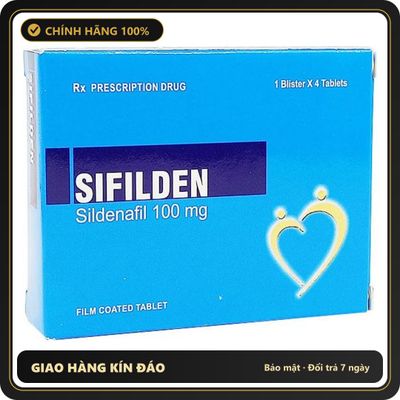 (Che Tên) (Hàng công ty) Viên Uống Sifilden 100mg Baroque Pharma - Hàng Mới Về