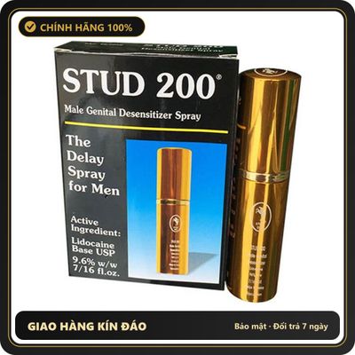 (Che Tên) (Hàng công ty) Xịt Phòng UK Stud 200 – 12ml Chuẩn Auth