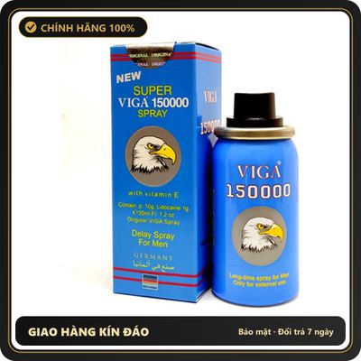 (Che Tên) Xịt Đức Viga 150000 - 45ml Giao Nhanh Toàn Quốc