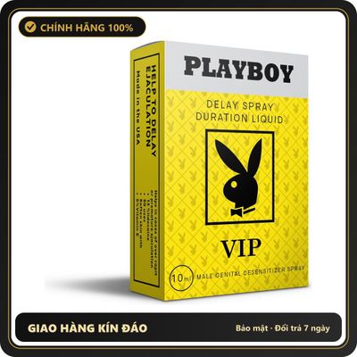 (Che Tên) Xịt Anh PlayBoy Vip – Kéo Dài Thời Gian – 10ml 560255 Cao Cấp Bảo Đảm