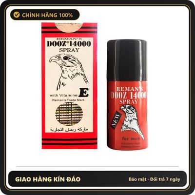 (Che Tên) Xịt Đức Reman’s Dooz 14000 – Kéo Dài Thời Gian – 45ml 560450 Bảo Mật Tuyệt Đối