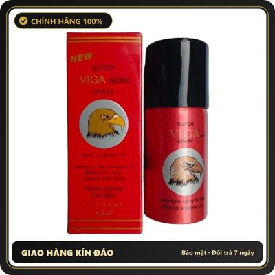 (Che Tên) Xịt Đức Super Viga 84000 – Kéo Dài Thời Gian – 35ml 560486 Bảo Mật Tuyệt Đối