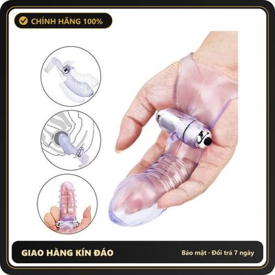 (Che Tên) Ngón Tay Rung Kích Thích Điểm G – Trải Nghiệm Cực Đỉnh 565107 Hộp Trắng Kín