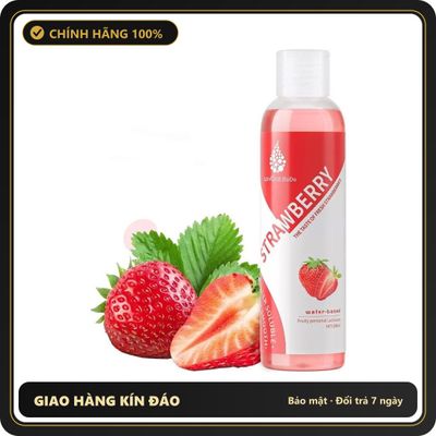 (Che Tên) Gell Bôi Trơn Lovcae Rodo Strawberry 200ml Hương Dâu Thơm Mát 568785 Giao Nhanh Toàn Quốc