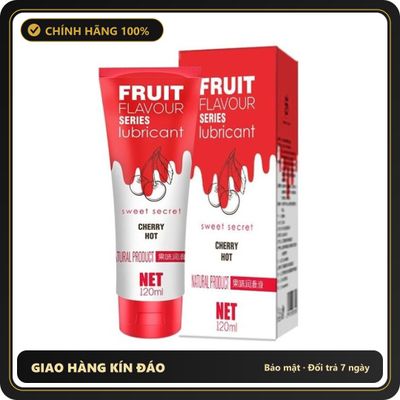 (Che Tên) Gell Bôi Trơn Olo Fruit Flavour Series Lubricant – Hương Cherry 120ml Cao Cấp Bảo Đảm