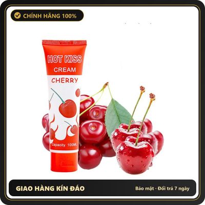(Che Tên) Gell Bôi Trơn Hot Kiss Hương Cherry 100ml Bảo Mật Tuyệt Đối