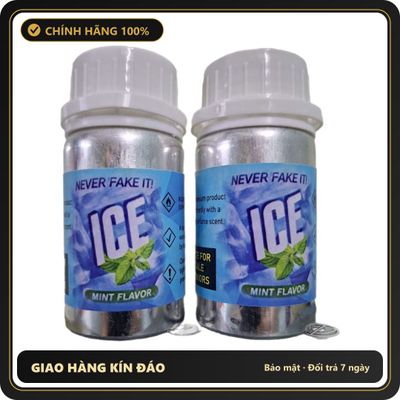 (Che Tên) Popper Khô Ice Never Fake It Hương Bạc Hà Mát Lạnh Cao Cấp Bảo Đảm