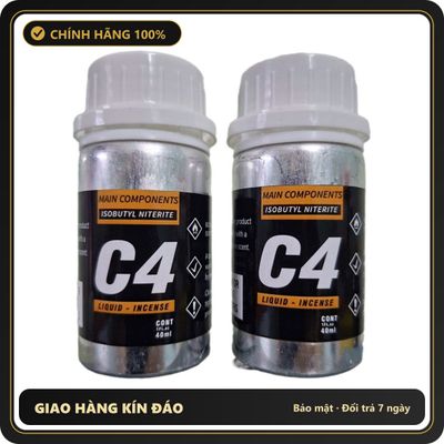 (Che Tên) Popper Khô C4 USA Chính Hãng 40ml Chuẩn Auth