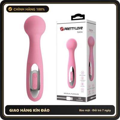 (Che Tên) Chày Rung Tình Yêu Nhỏ Gọn 12 Cường Độ Rung Prettylove Carina 625019 - Hàng Mới Về