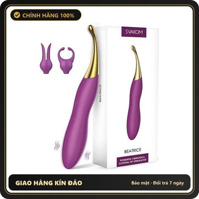 (Che Tên) Máy Rung Svakom Beatrice Massage Đa Điểm 2 Đầu 627156 Giao Nhanh Toàn Quốc
