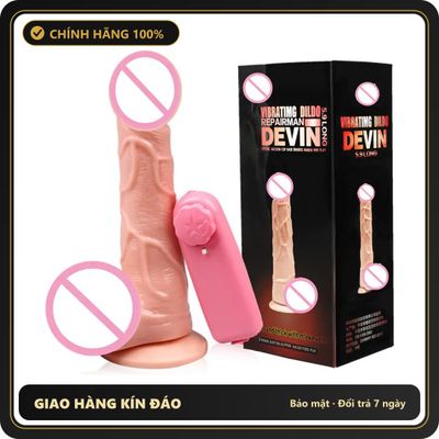 (Che Tên) Dương Vật Giả Mini Devin 5.9” Rung Cực Đỉnh, Mát Xa Cực Sướng 631228 Chuẩn Auth