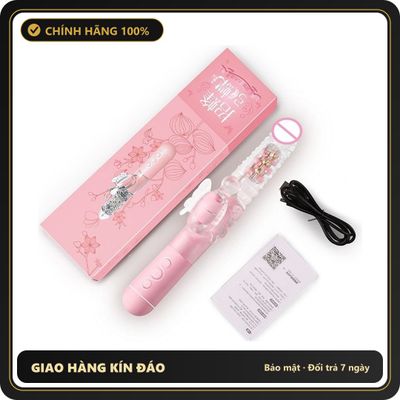 (Che Tên) Dương Vật Giả Cầm Tay MizzZee 12 Chế Độ Rung Xoay Thò Thụt 633425 - Hàng Mới Về