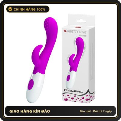 (Che Tên) Máy Massage Điểm G Pretty Love Bruno 7 Chế Độ Rung Kích Thích Matxa Điểm G Hỗ Trợ 24/7