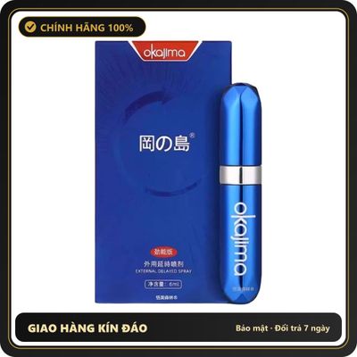 (Che Tên) Xịt Japan Okajima – Kéo Dài Thời Gian – 6ml Giao Nhanh Toàn Quốc