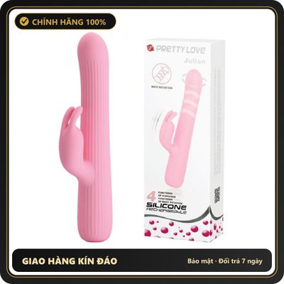 (Che Tên) Dương Vật Giả Mini Siêu Rung Ngoáy Prettylove Julian 635426 Hỗ Trợ 24/7