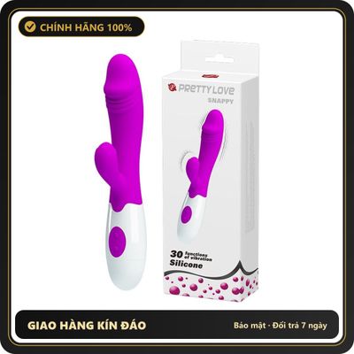 (Che Tên) Máy Mát Xa Điểm G Cao Cấp Pretty Love Snappy 30 Chế Độ Rung 636142 Bảo Mật Tuyệt Đối