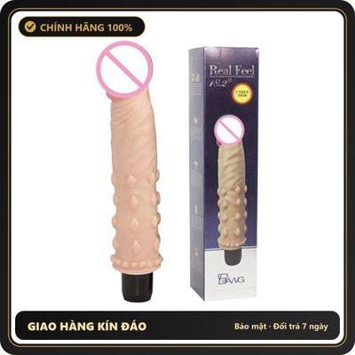 (Che Tên) Dương Vật Giả Real Feel 18.2 Inch 638930 Chuẩn Auth