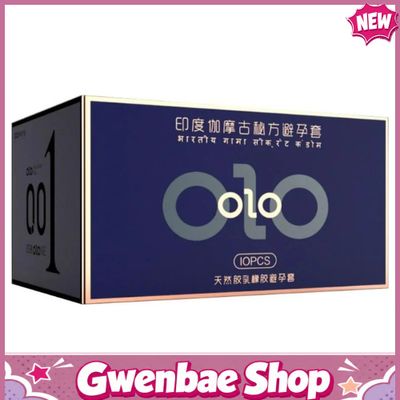 Olo 0.01 Xanh Bao cao su siêu mỏng, mát lạnh, kéo dài thời gian - Gwen Shop Chính Hãng
