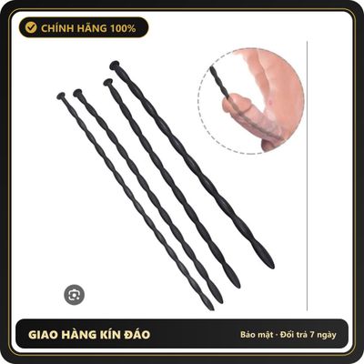 (Che Tên) Sounding Kích Thích Niệu Đạo Hộp Trắng Kín