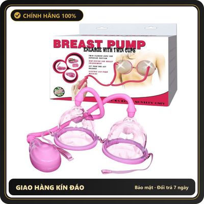 (Che Tên) Máy Tập Breast Pump Làm To Vòng Một Cho Phái Nữ 646929 Giao Nhanh Toàn Quốc