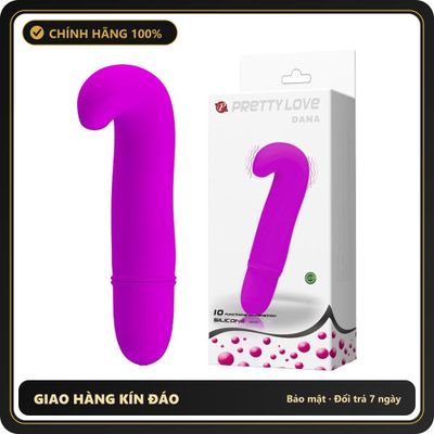 (Che Tên) Máy Massa Kích Thích Điểm G Cao Cấp Pretty Love Dana Mini 10 Chế Độ Rung 649224 Cao Cấp Bảo Đảm