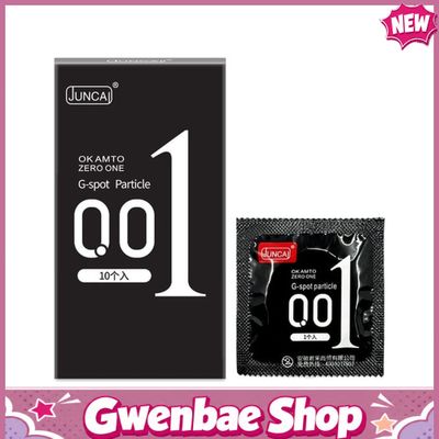 Bao cao su siêu mỏng Juncai Ok Amto G-spot Particle - Hộp 10 cái - Gwen Shop Chính Hãng
