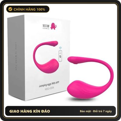 (Che Tên) Trứng Rung Tình Yêu Jumping Điều Khiển Qua App Bluetooth 651999 Cao Cấp Bảo Đảm