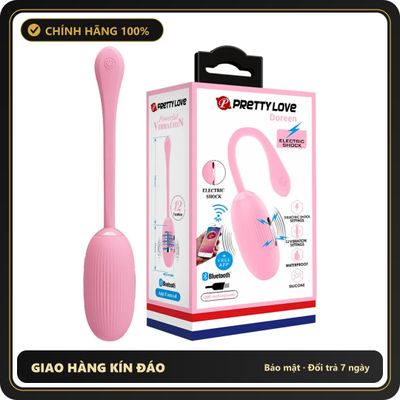 (Che Tên) Trứng Rung Điều Khiển Từ Xa Pretty Love Doreen Sốc Điện Cực Thú Vị 652004 - Hàng Mới Về