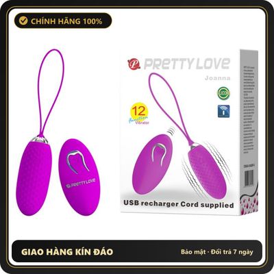 (Che Tên) Trứng Rung Pretty Love Joanna Điều Khiển Từ Xa 655327 Chuẩn Auth